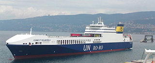 UN RORO's ship length extension project